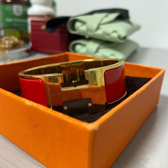 Hermes clic clac H bracelet (grand model- large) - Picture 3 of 4